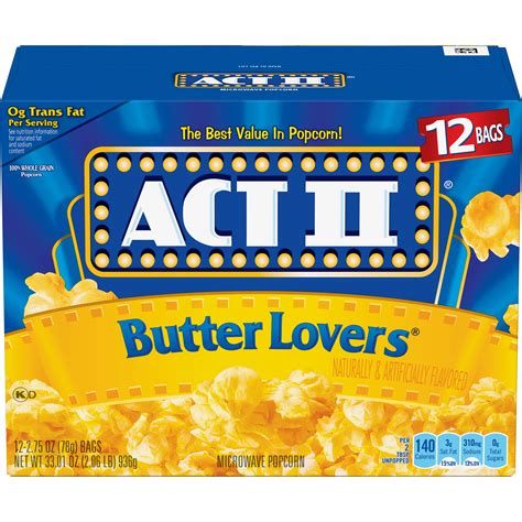 Is Act 2 Butter Lovers popcorn dairy free